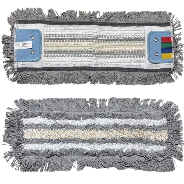 Mop płaski Duo Trójskładnikowy 40 cm Speedy Uszy Klips Kieszeń 170g Gruby