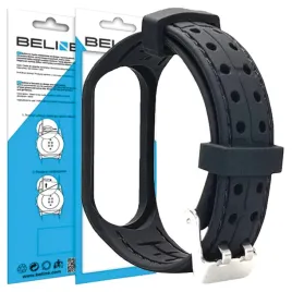 beline-pasek-do-mi-band-3-4-smartband-czarny-elastyczny-wysoka-komfortowosc