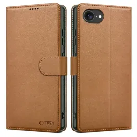 tech-protect-pokrowiec-wallet-etui-do-iphone-16e-skorzany-brazowy-kieszenie