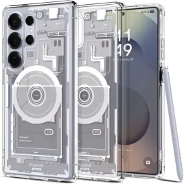 spigen-etui-hybrydowe-pokrowiec-do-magsafe-galaxy-s25-ultra-bialy-ochronne
