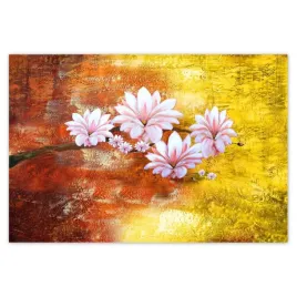 plakaty-185x125-galazka-magnolii-kwiaty