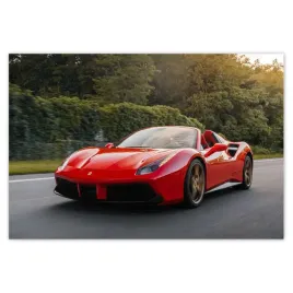 plakaty-185x125-czerwone-ferrari-droga