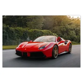 plakaty-120x80-czerwone-ferrari-droga