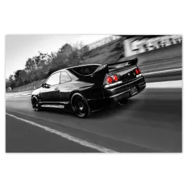 plakaty-120x80-czarny-nissan-gtr-sport