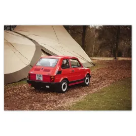 plakaty-93x62-czerwony-maluch-fiat-126p