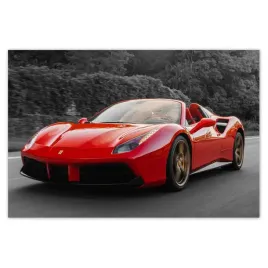 plakaty-120x80-czerwone-ferrari-fura
