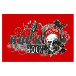 plakaty-120x80-rock-music-czaszka