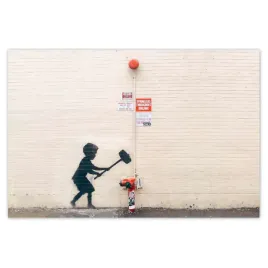 plakaty-120x80-banksy-hydrant-graffiti