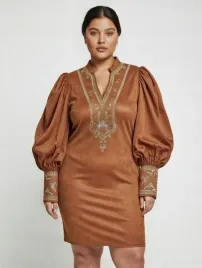sukienka-zamszowa-boho-haft-xxxl-90-cm-elegancja-etno