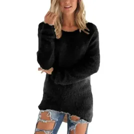 sweter-damski-czarny-puchowy-luzny-dlugi-rekaw-oversize-xxxl