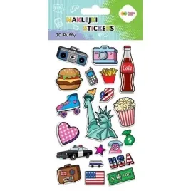 naklejki-3d-puffy-funky-usa-10x20cm-happy-color