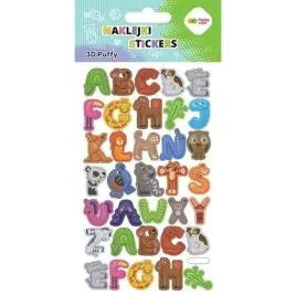 naklejki-3d-puffy-letters-10x20cm-happy-color