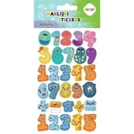 naklejki-3d-puffy-numbers-10x20cm-happy-color