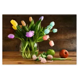 plakaty-155x105-bukiet-kolorowe-tulipany