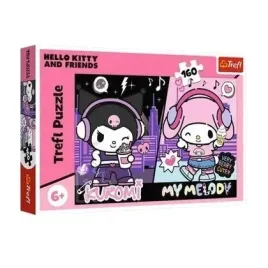 puzzle-160-kuromi-rzadzi-hello-kitty-trefl