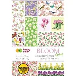 blok-a4-16-ark-z-motywami-bloom-spring
