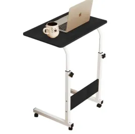 stolik-pod-laptopa-regulowany-na-kolkach-czarny-bialy-80x40-cm
