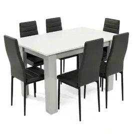 zestaw-stol-120x80-blat-bialy-nogi-jasno-szare-6-czarnych-krzesel-nicea