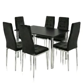 zestaw-stol-lugano-120x80-blat-czarny-nogi-chrom-6-krzesel-monako-czarnych