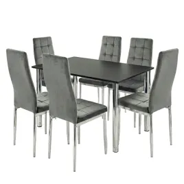 zestaw-stol-lugano-120x80-blat-czarny-nogi-chrom-6-krzesel-monako-szarych-w