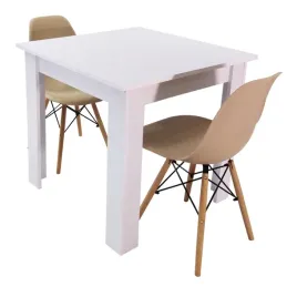 zestaw-stol-modern-80-bialy-i-2-krzesla-milano-bezowe