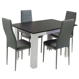 zestaw-stol-modern-120-bw-i-4-szare-krzesla-nicea