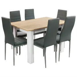 zestaw-stol-modern-120-sw-i-6-szarych-krzesel-nicea