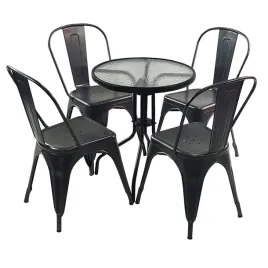 zestaw-stol-bistro-czarny-i-4-szare-krzesla-metalowe-paris