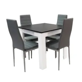 zestaw-stol-modern-80-bw-i-4-szare-krzesla-nicea