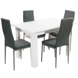 zestaw-stol-modern-120-bialy-i-4-szare-krzesla-nicea