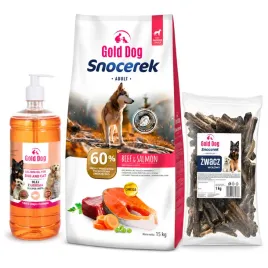 zestaw-dla-psa-gold-dog-karma-sucha-15kg-zwacz-1kg-olej-z-lososia-1l