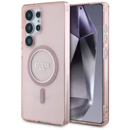 guess-etui-glitter-circle-classic-logo-do-magsafe-do-samsung-galaxy-s25