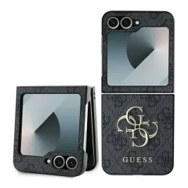 guess-case-leather-4g-do-samsung-galaxy-z-flip6-f741-pokrowiec-z-logo-metal
