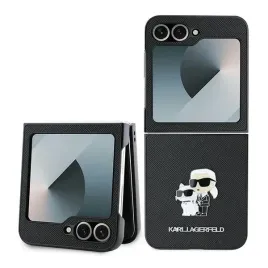 karl-lagerfeld-etui-hardcase-do-samsung-z-flip6-f741-saffiano-metal-pin