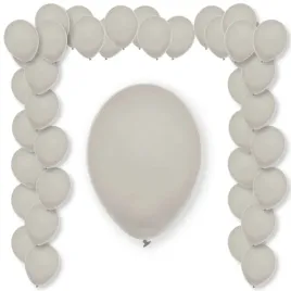 balony-pastel-sand-decomex-szary-11-100-szt