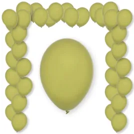 balony-pastel-olive-decomex-oliwkowy-11-100-szt