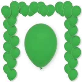 balony-pastel-green-decomex-zielony-11-100-szt