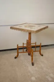 stolik-stol-porcelanowy-drewno-braz-porcelana