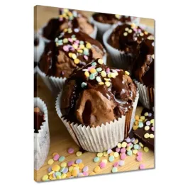 obrazy-40x50-czekoladowe-muffinki-z-nutella-najlepszy-przepis