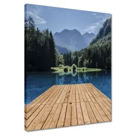 obrazy-40x50-drewniany-pomost-w-gorach