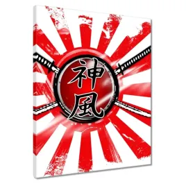 obrazy-40x50-kamikaze-japonia-dwie-szable