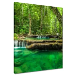 obrazy-40x50-wodospad-erawan-tajlandia