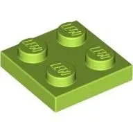 lego-plytka-2x2-3022-4203892-limonkowy-1-szt