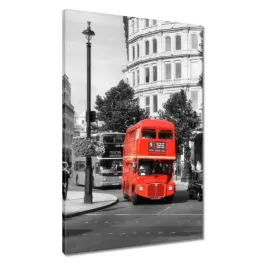 obrazy-60x90-czerwony-autobus