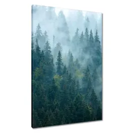 obrazy-60x90-las-we-mgle-podrozowanie
