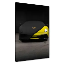 obrazy-60x90-zolte-sportowe-auto
