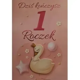 karnet-urodziny-roczek-dziewczynka-yeku
