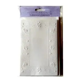 karty-tloczone-koperty-5szt-biale-galeria-hobby