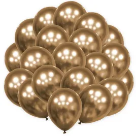 balony-shiny-luster-gold-zloty-lustrzany-decomex-18-25-szt