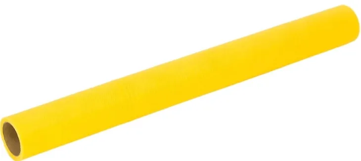 ŻÓŁTY TIUL DEKORACYJNY 50 CM NA ROLCE 9,1m DEKORACJA NA STÓŁ ŚLUB PARTY